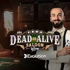 Enjoy Dead or Alive: Saloon by Evolution – logo hosted on 5gringos-greece.gr