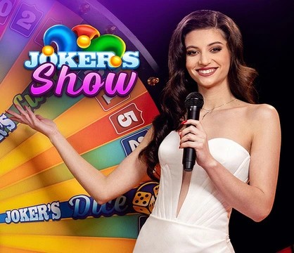 Joker’s Show slot visual from Skywind Group available on 5gringos-greece.gr